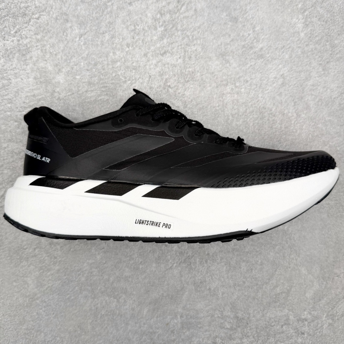 AD Adizero EVO SL ATR M 马拉松竞速专业跑鞋 CELERMESH针织网面非常轻薄 