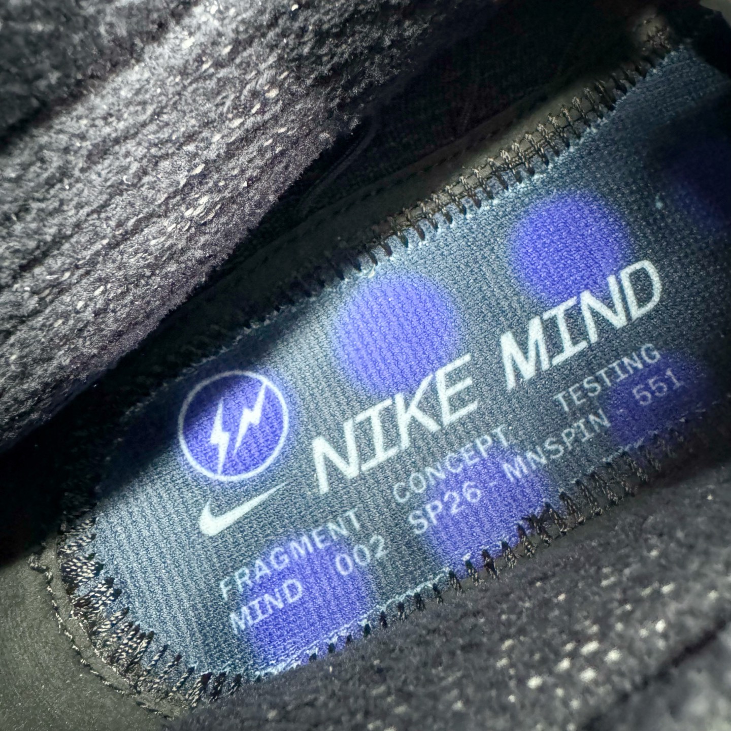 ＃LJ渠道版 Fragment Design x NK Mind 002 藤原浩联名 足底按摩舒适运动休