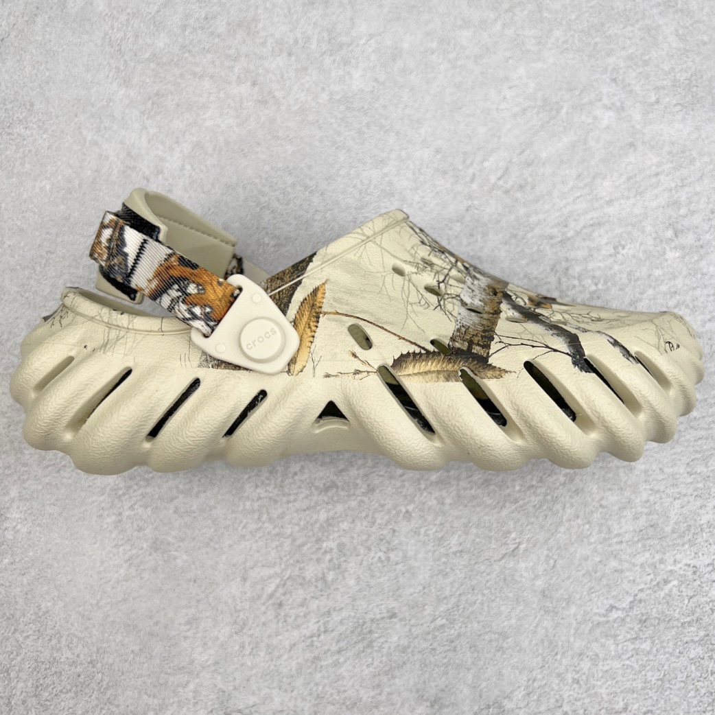 ＃DG莞产 Crocs Realtree 卡骆驰波波运动沙滩洞洞拖鞋凉鞋 超强LiteRide科技缓震鞋