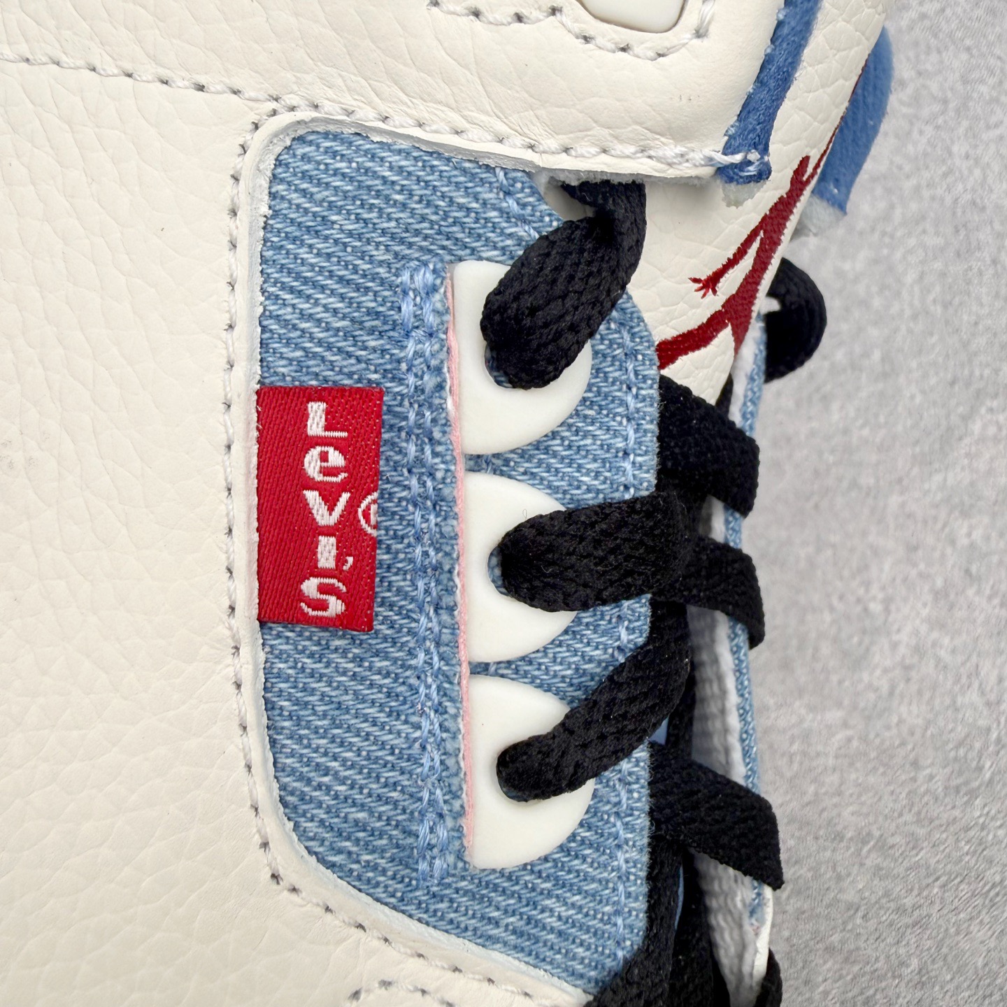 ＃K版纯原 levi’s × Jordan Air Jordan 3 Retro SP 李维斯联名蓝白 