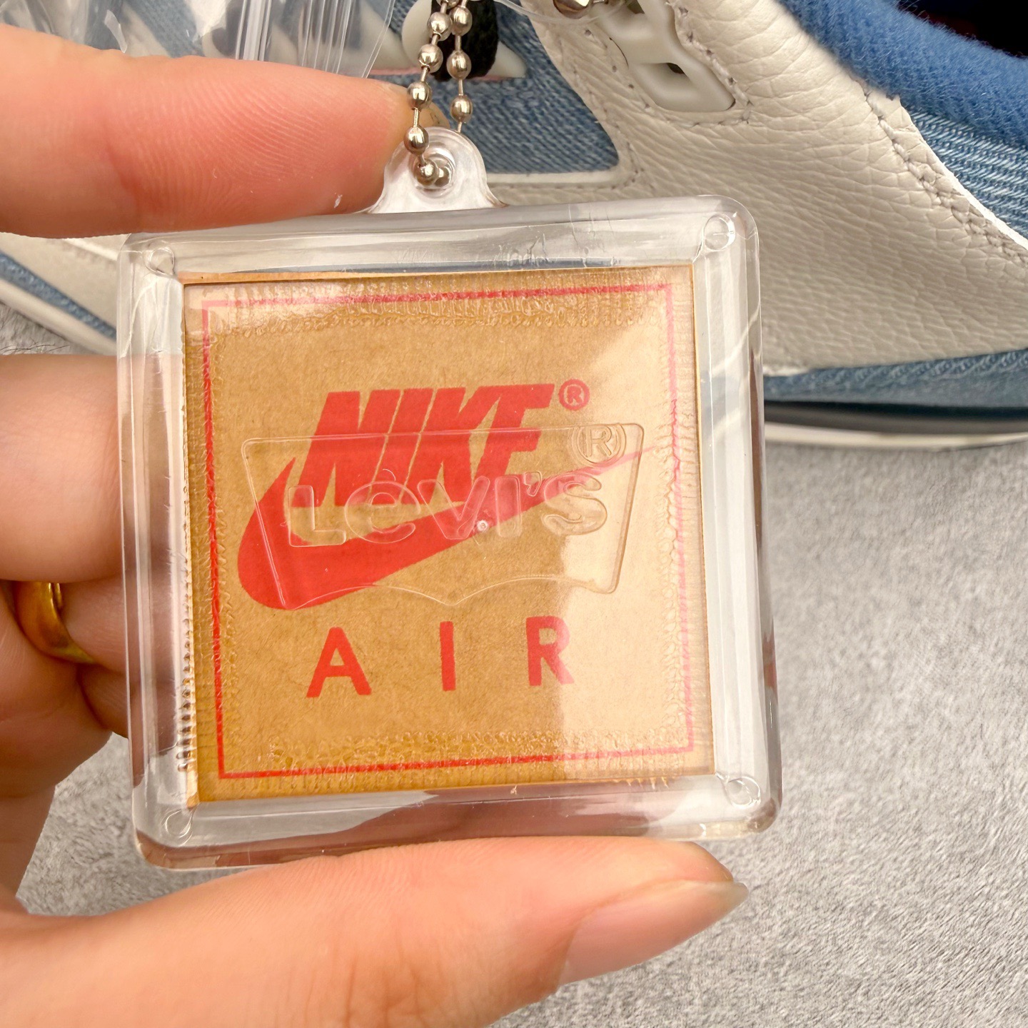 ＃K版纯原 levi’s × Jordan Air Jordan 3 Retro SP 李维斯联名蓝白 
