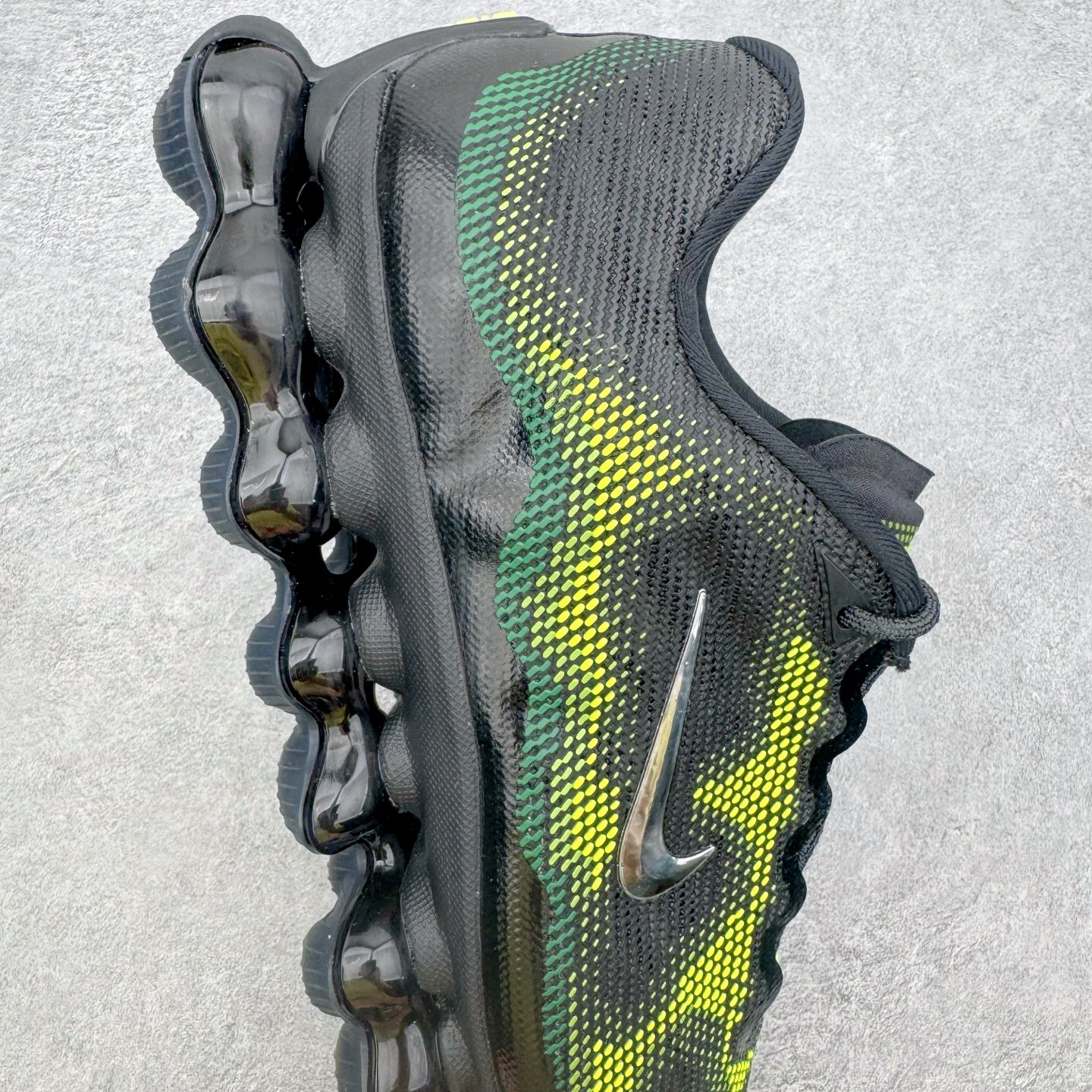 ＃XP纯原 NK AIR LIQUID MAX 2026S 毒箭蛙新款气垫跑步鞋 黑绿 IQ7634-0