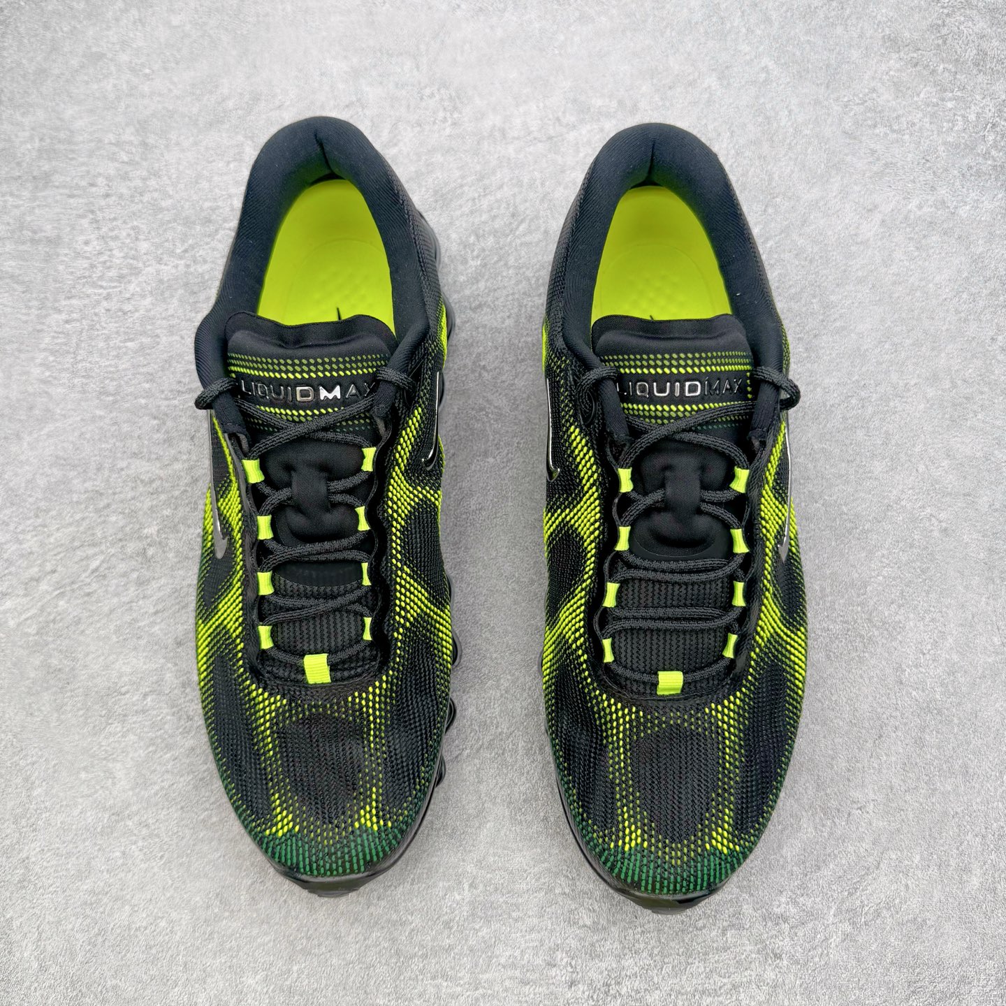 ＃XP纯原 NK AIR LIQUID MAX 2026S 毒箭蛙新款气垫跑步鞋 黑绿 IQ7634-0
