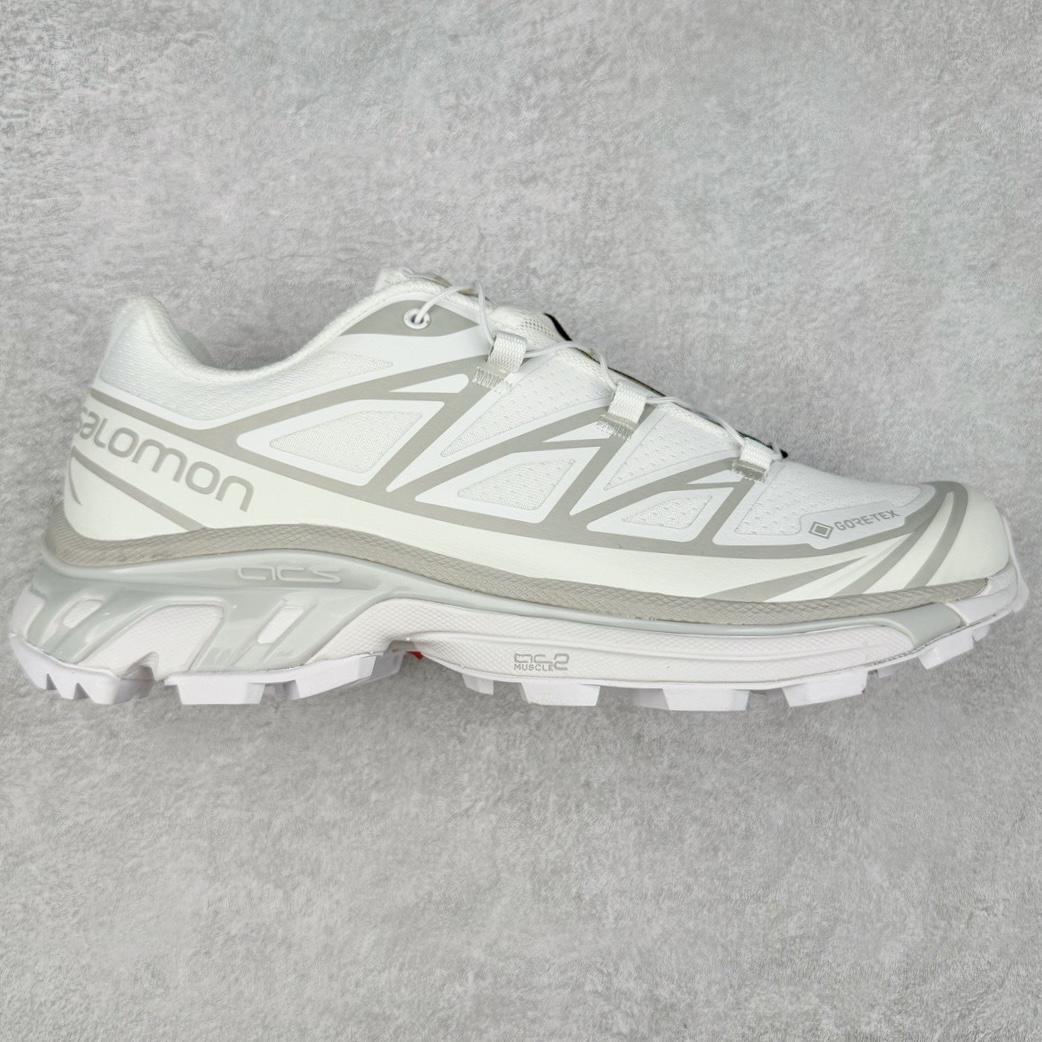＃纯原特价‼️Salomon 萨洛蒙 XT-6 复古机能户外跑鞋 这双XT-6 鞋面以锯齿状的包裹系统呈