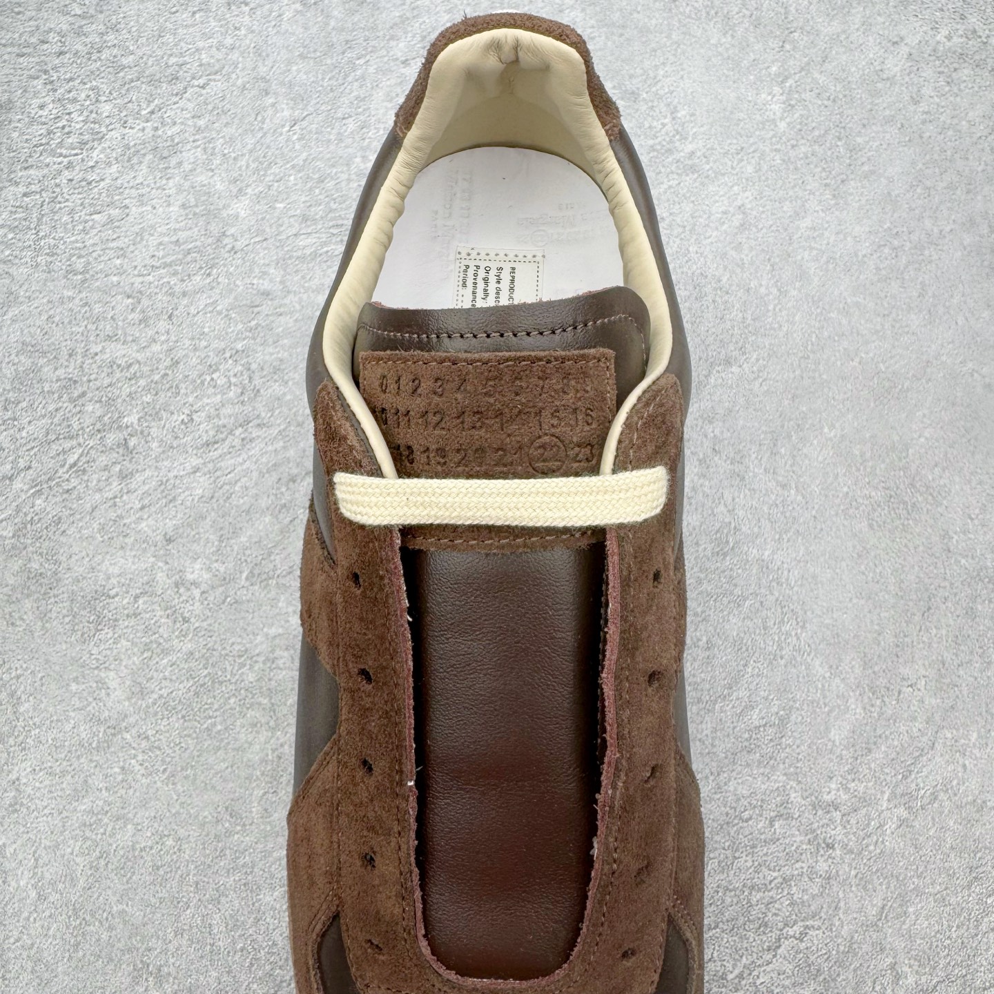 ＃GD广顶 Maison Margiela Calfskin Replica 马吉拉复古低帮时尚德训鞋 