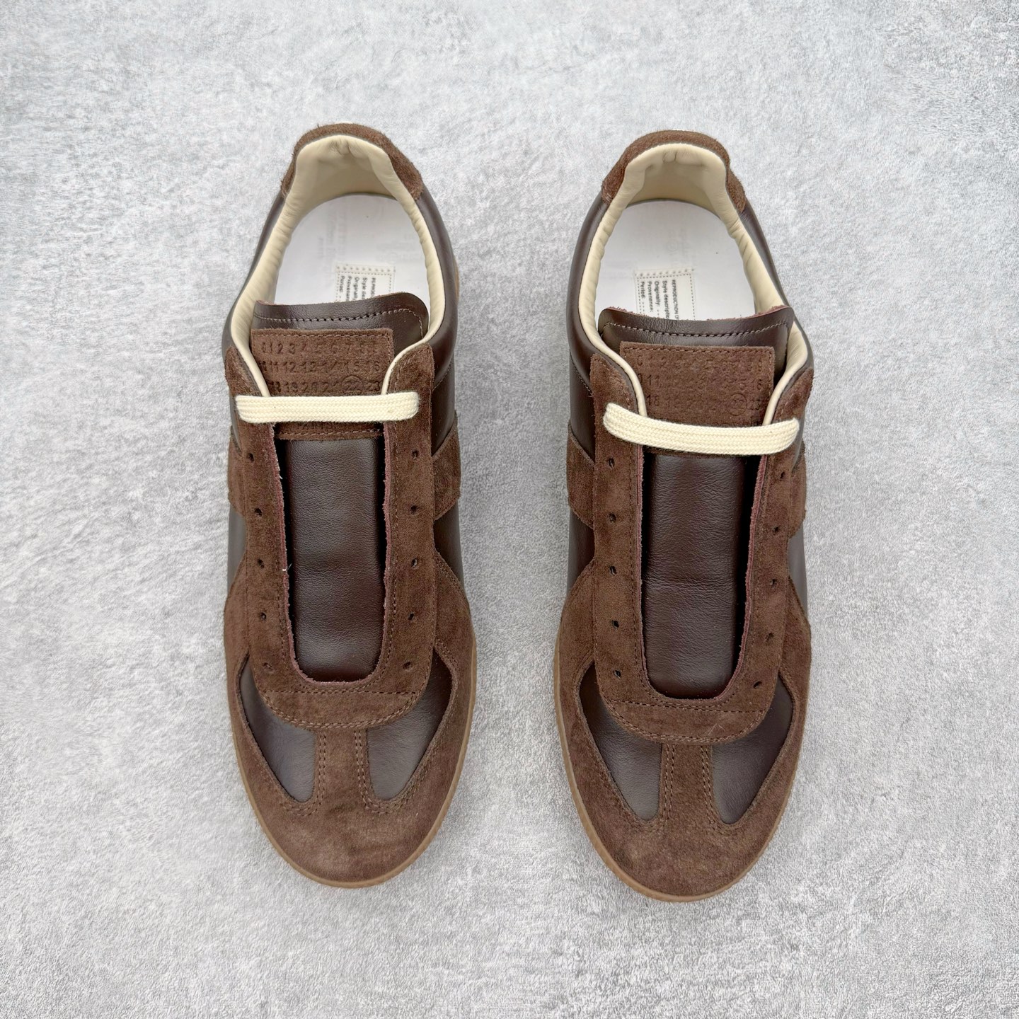 ＃GD广顶 Maison Margiela Calfskin Replica 马吉拉复古低帮时尚德训鞋 