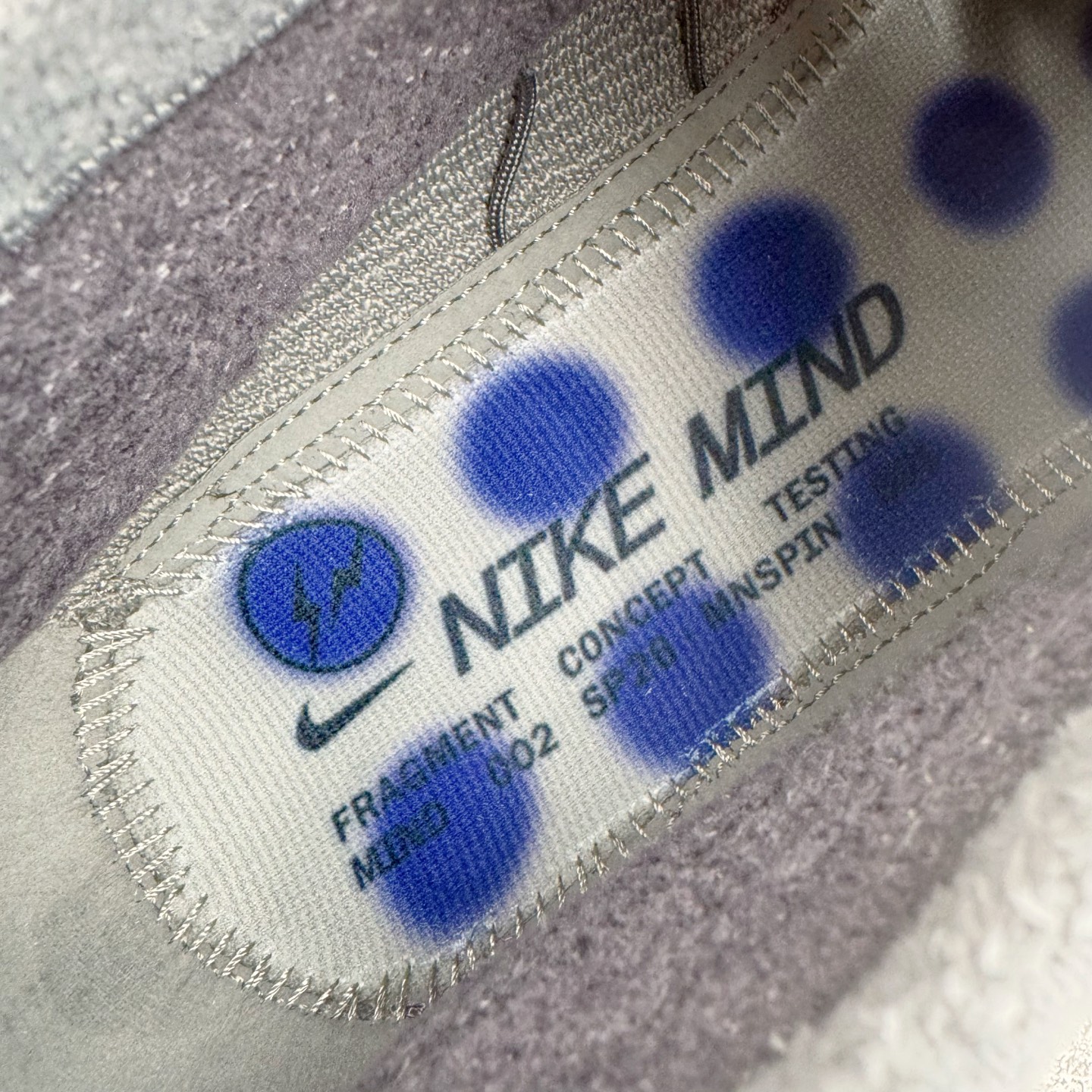 ＃LJ渠道版 Fragment Design x NK Mind 002 藤原浩联名 足底按摩舒适运动休