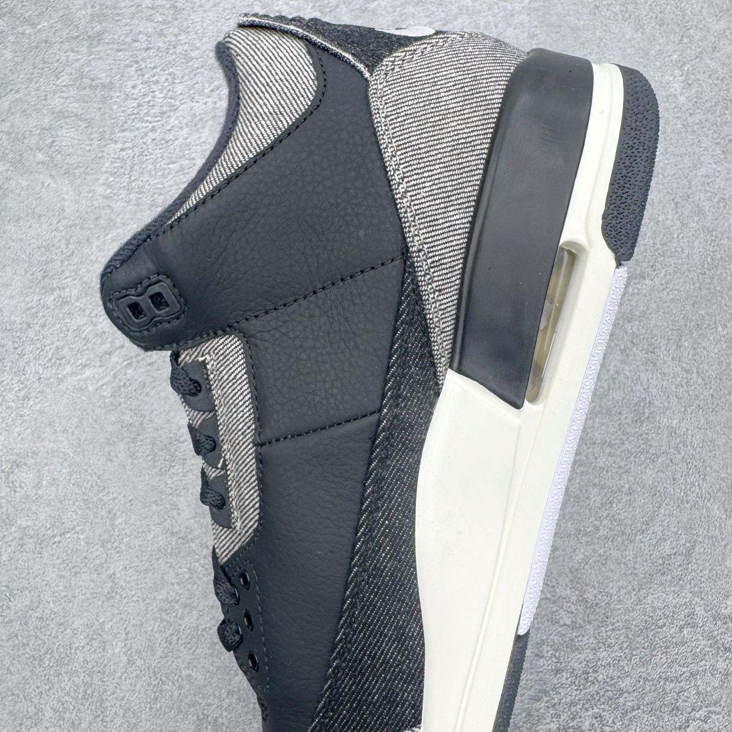 ＃K版纯原 Levi's x Air Jordan AJ3 Retro 李维斯联名黑色 IR0914-4