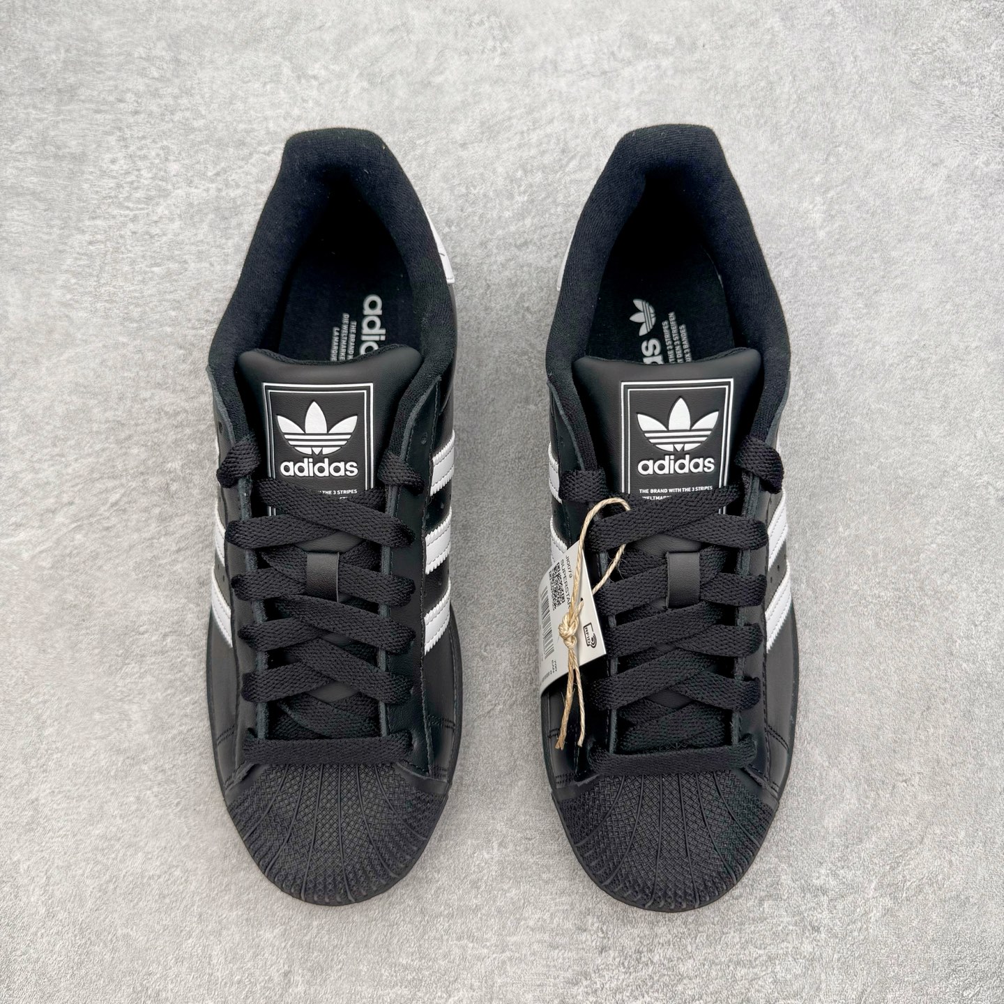 ＃DT AD Originals Superstar 经典贝壳头休闲板鞋 JI0079 平台正单 全套原