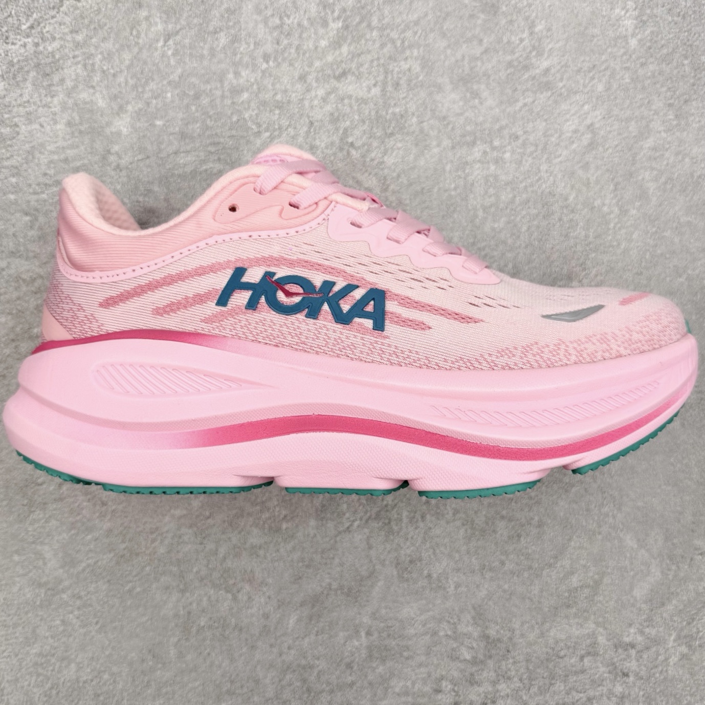 HOKA ONE ONE Bondi 9 WIDE 邦迪九代舒适防滑耐磨低帮休闲跑步鞋 HOKA ONE
