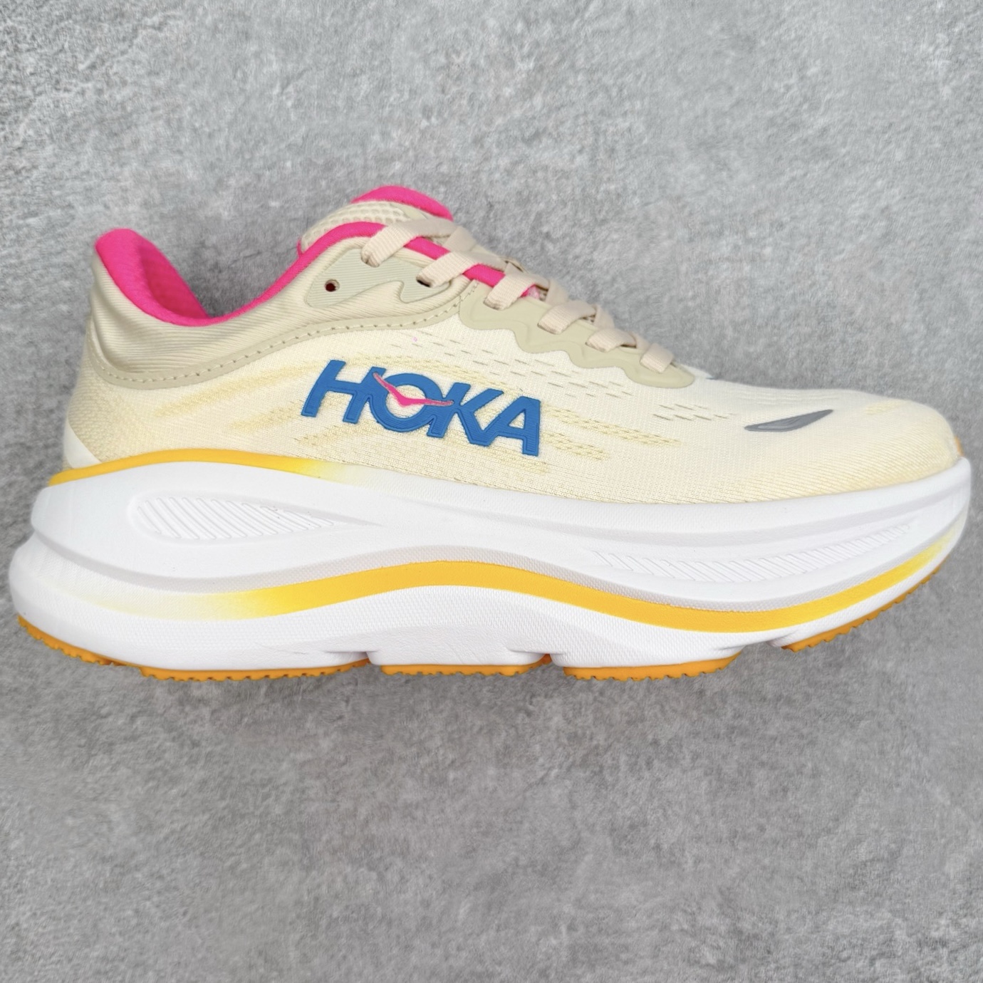 HOKA ONE ONE Bondi 9 WIDE 邦迪九代舒适防滑耐磨低帮休闲跑步鞋 HOKA ONE