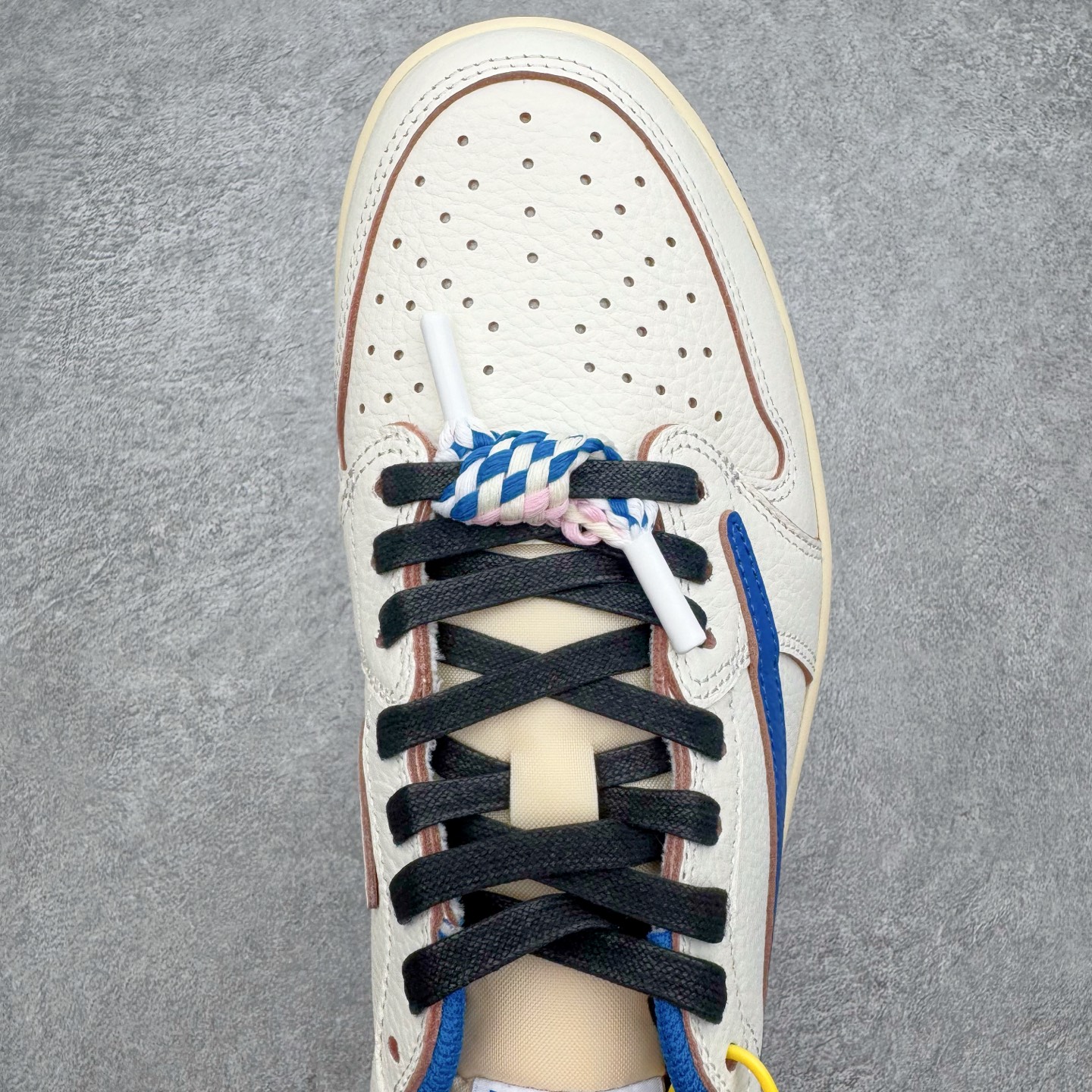 ＃GX纯原 Travis Scott x Air Jordan AJ1 Low OG SP TS联名倒钩