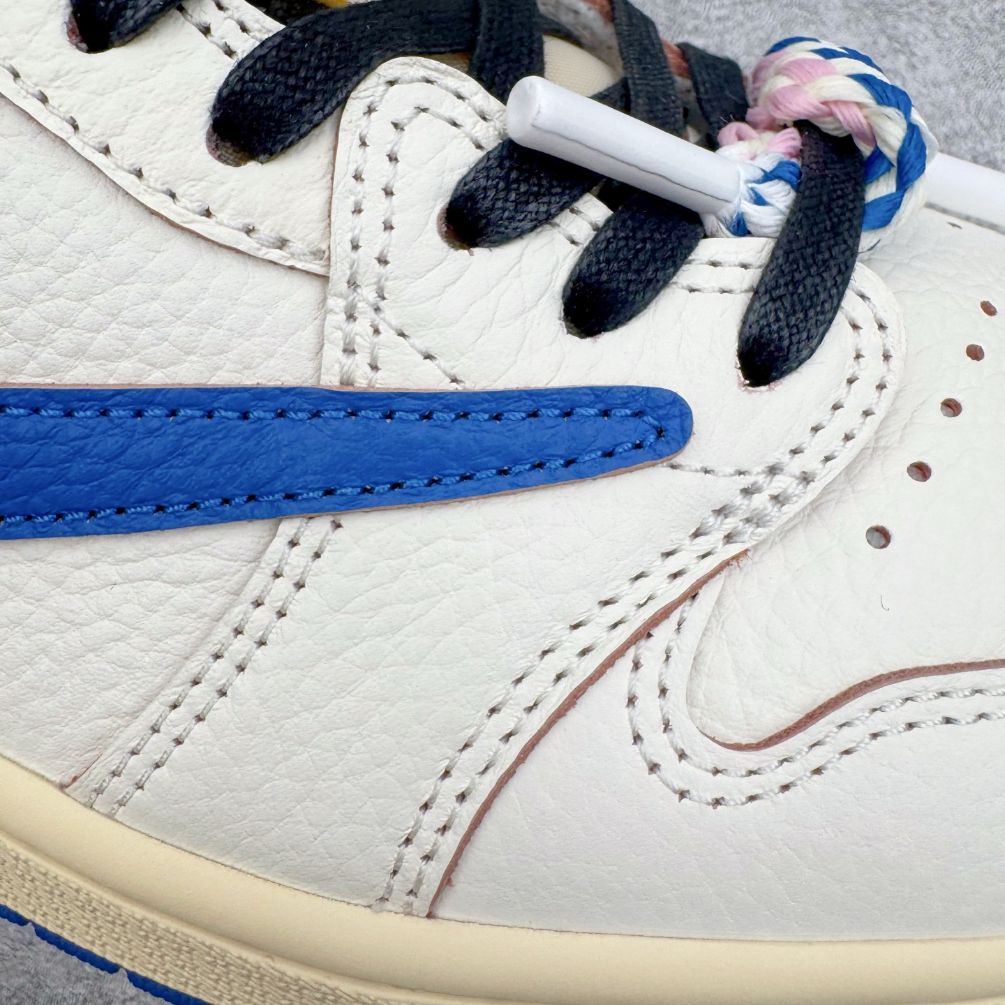 ＃GX纯原 Travis Scott x Air Jordan AJ1 Low OG SP TS联名倒钩
