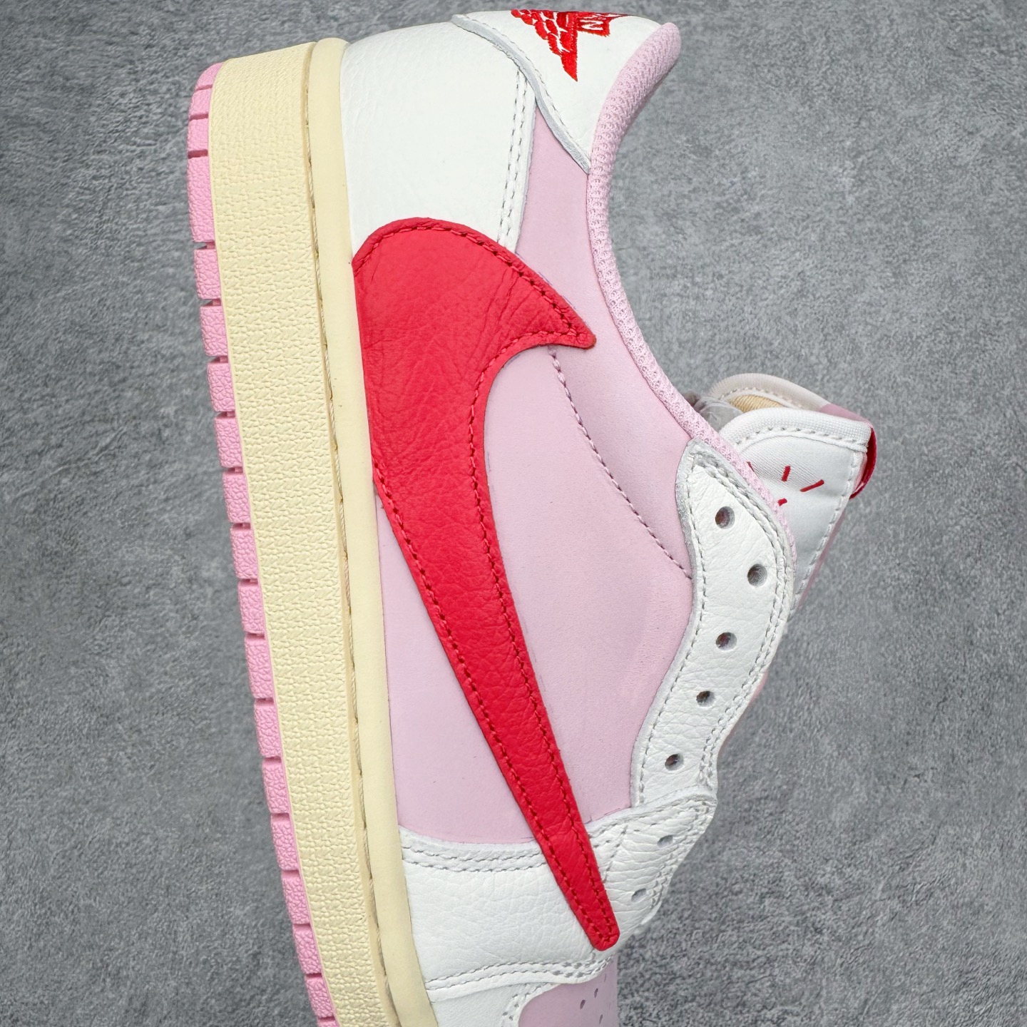 ＃LJ渠道版 Travis Scott x Air Jordan AJ1 Low OG SP TS联名倒