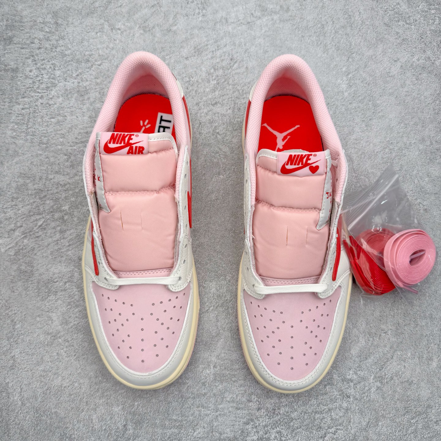＃LJ渠道版 Travis Scott x Air Jordan AJ1 Low OG SP TS联名倒