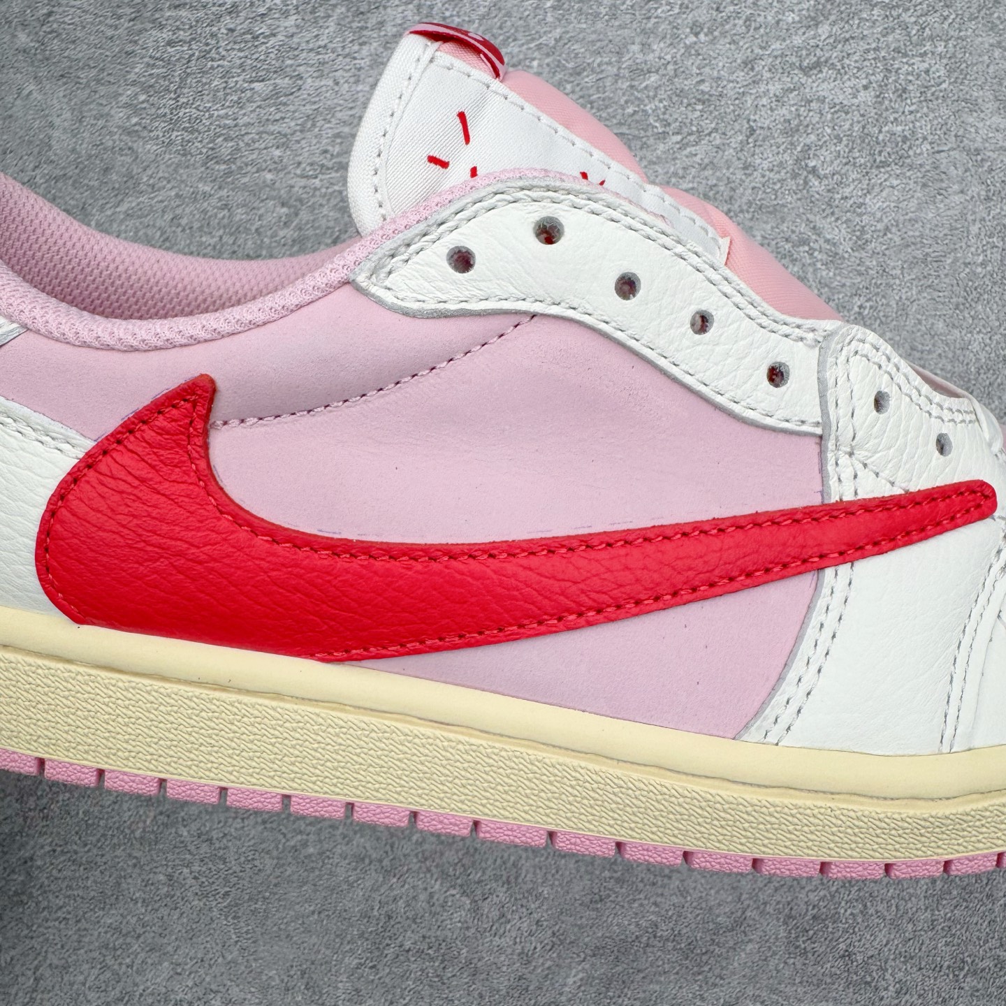 ＃LJ渠道版 Travis Scott x Air Jordan AJ1 Low OG SP TS联名倒