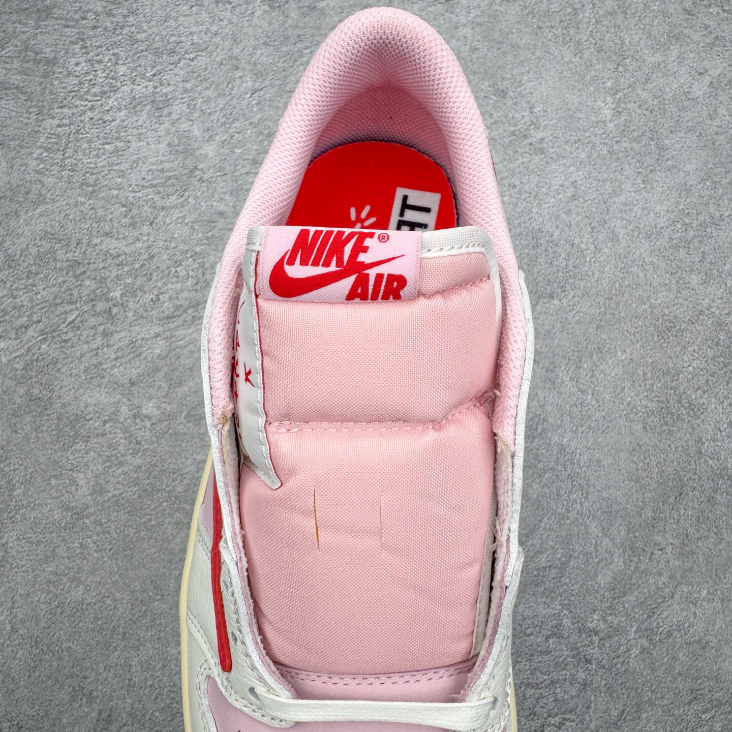 ＃LJ渠道版 Travis Scott x Air Jordan AJ1 Low OG SP TS联名倒
