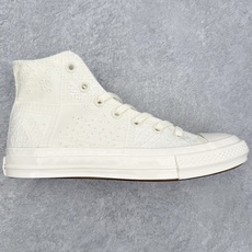 Converse Chuck 1970s SEASONAL匡威立体碎花肌理 奶油米白休闲鞋采用经典70s Converse Chuck 1970s SEASONAL匡威立体碎花肌理 奶油米白休闲鞋采用经典70s