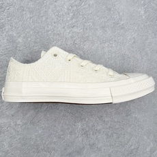 Converse Chuck 1970s SEASONAL匡威立体碎花肌理 奶油米白休闲鞋采用经典70s Converse Chuck 1970s SEASONAL匡威立体碎花肌理 奶油米白休闲鞋采用经典70s