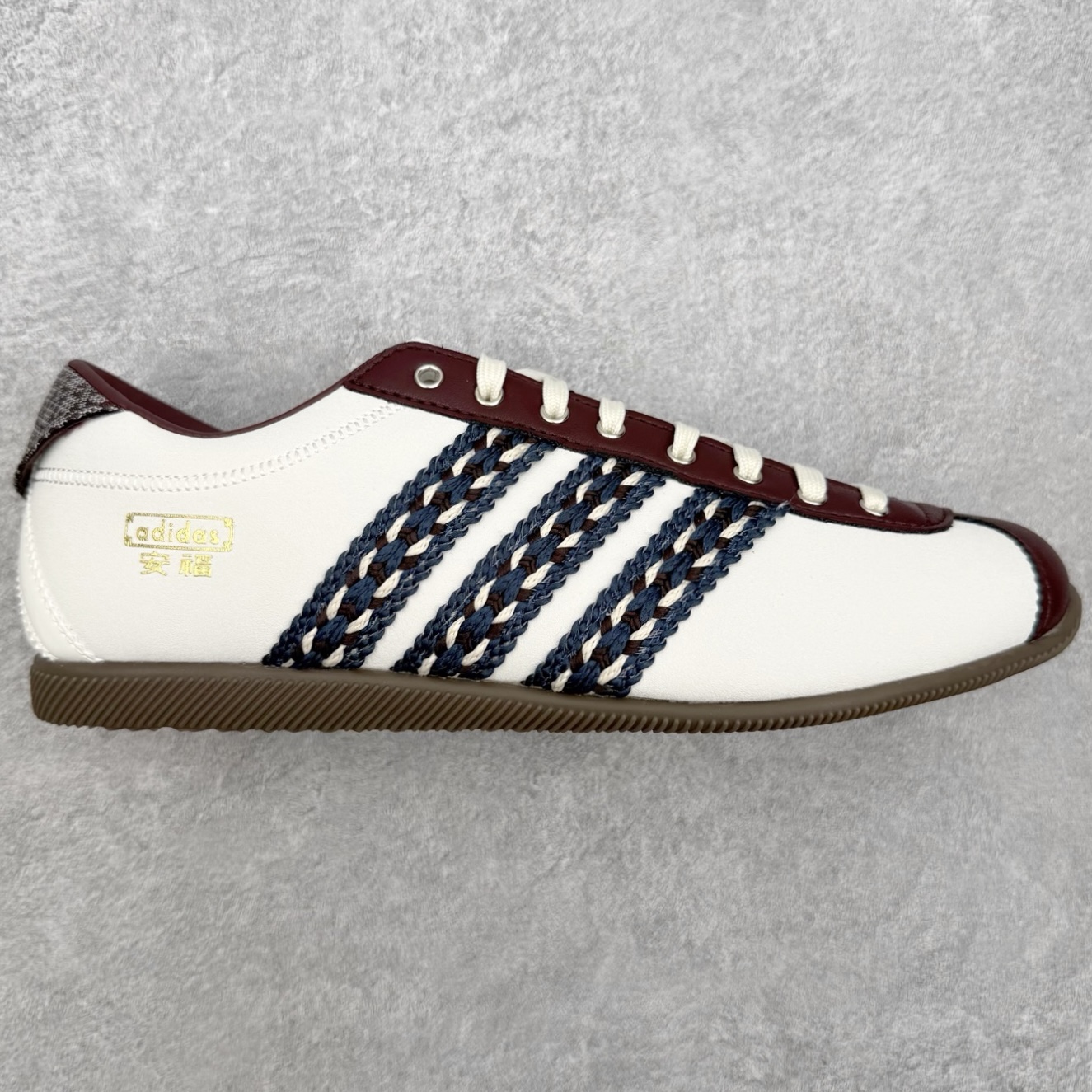 adidas originals ANFU 「安福」经典运动复古低帮生活休闲鞋 男女同款 KH5903 