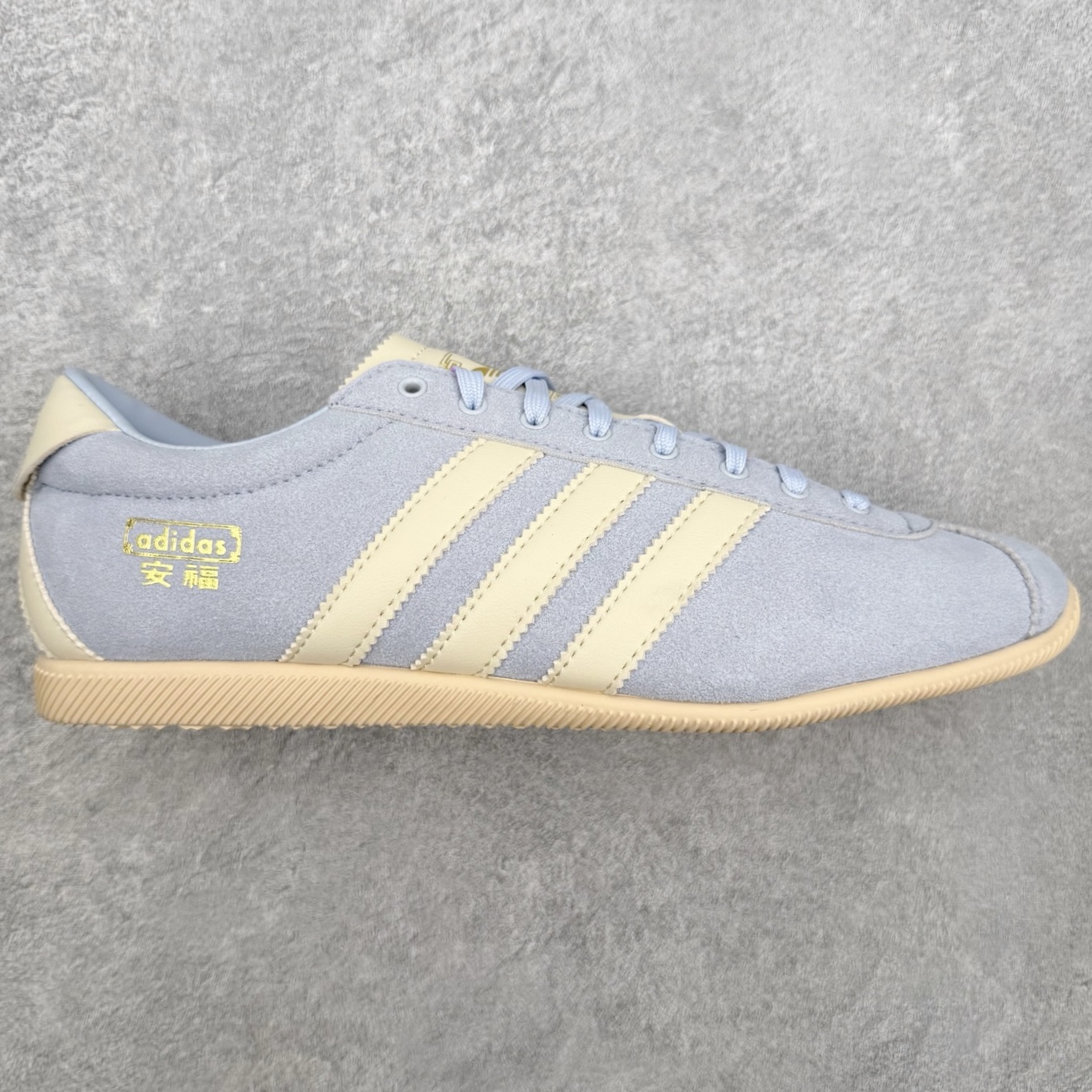 adidas originals ANFU 「安福」经典运动复古低帮生活休闲鞋 男女同款 KJ3956 