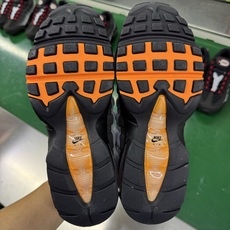 #SF外贸特供 NK Air Max 95 OG 舒适百搭耐磨低帮气垫休闲跑步鞋 男女同款 灰黑橙 HM #SF外贸特供 NK Air Max 95 OG 舒适百搭耐磨低帮气垫休闲跑步鞋 男女同款 灰黑橙 HM