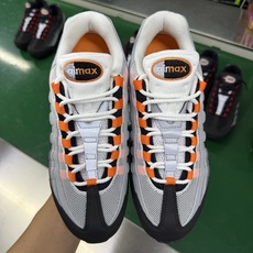 #SF外贸特供 NK Air Max 95 OG 舒适百搭耐磨低帮气垫休闲跑步鞋 男女同款 灰黑橙 HM #SF外贸特供 NK Air Max 95 OG 舒适百搭耐磨低帮气垫休闲跑步鞋 男女同款 灰黑橙 HM