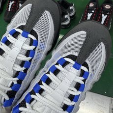 #SF外贸特供 NK Air Max 95 OG 舒适百搭耐磨低帮气垫休闲跑步鞋 男女同款 灰黑蓝 IM #SF外贸特供 NK Air Max 95 OG 舒适百搭耐磨低帮气垫休闲跑步鞋 男女同款 灰黑蓝 IM