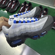 #SF外贸特供 NK Air Max 95 OG 舒适百搭耐磨低帮气垫休闲跑步鞋 男女同款 灰黑蓝 IM #SF外贸特供 NK Air Max 95 OG 舒适百搭耐磨低帮气垫休闲跑步鞋 男女同款 灰黑蓝 IM