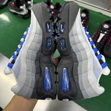 #SF外贸特供 NK Air Max 95 OG 舒适百搭耐磨低帮气垫休闲跑步鞋 男女同款 灰黑蓝 IM #SF外贸特供 NK Air Max 95 OG 舒适百搭耐磨低帮气垫休闲跑步鞋 男女同款 灰黑蓝 IM