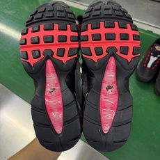 #SF外贸特供 NK Air Max 95 OG 舒适百搭耐磨低帮气垫休闲跑步鞋 男女同款 灰黑红 HM #SF外贸特供 NK Air Max 95 OG 舒适百搭耐磨低帮气垫休闲跑步鞋 男女同款 灰黑红 HM