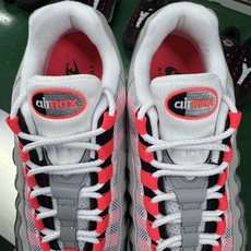 #SF外贸特供 NK Air Max 95 OG 舒适百搭耐磨低帮气垫休闲跑步鞋 男女同款 灰黑红 HM #SF外贸特供 NK Air Max 95 OG 舒适百搭耐磨低帮气垫休闲跑步鞋 男女同款 灰黑红 HM