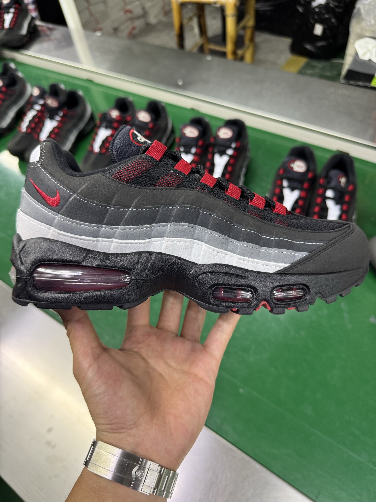 ＃SF外贸特供 LIVERPOOL FC x NK Air Max 95 OG 舒适百搭耐磨低帮气垫休闲