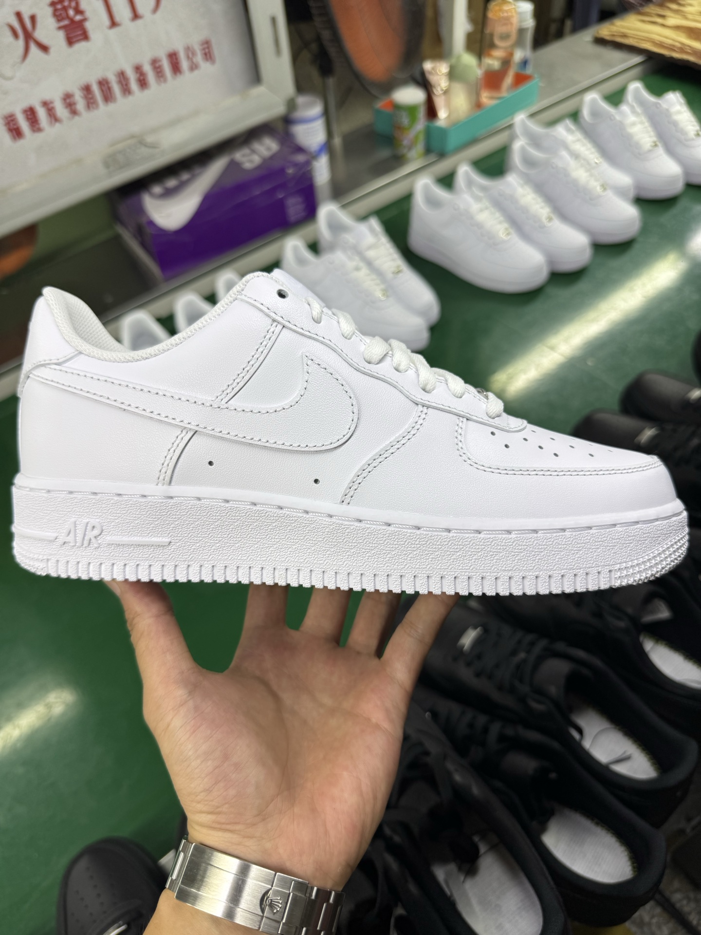 ＃SF外贸特供 NK Air Force 1 Low '07 空军一号低帮经典板鞋 纯白 CW2288-