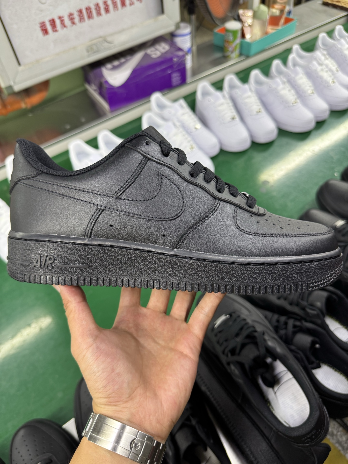 ＃SF外贸特供 NK Air Force 1 Low '07 空军一号低帮经典板鞋 全黑 CW2288-
