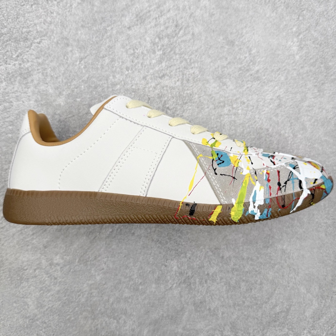 ＃TG Maison Margiela Calfskin Replica 马吉拉复古低帮时尚德训鞋 上万