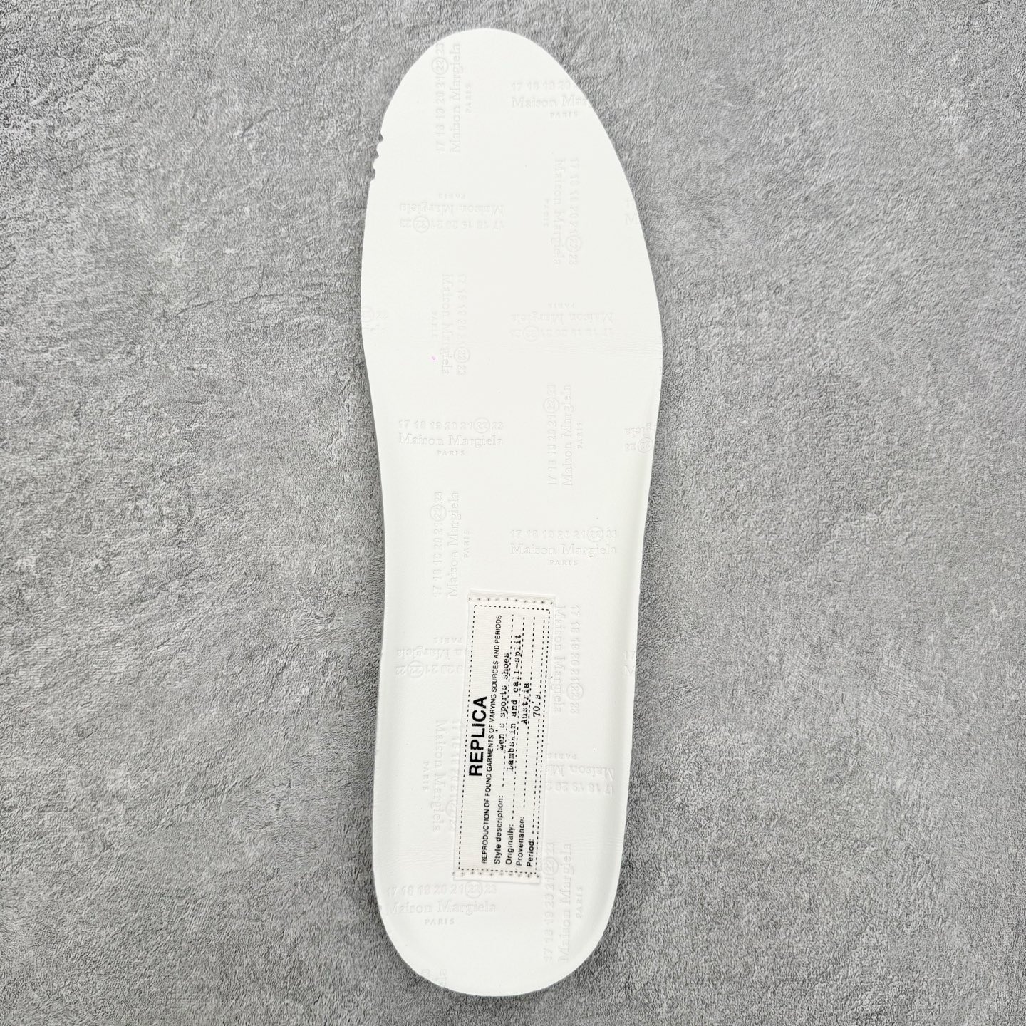 ＃GD广顶 Maison Margiela Calfskin Replica 马吉拉复古低帮时尚德训鞋 