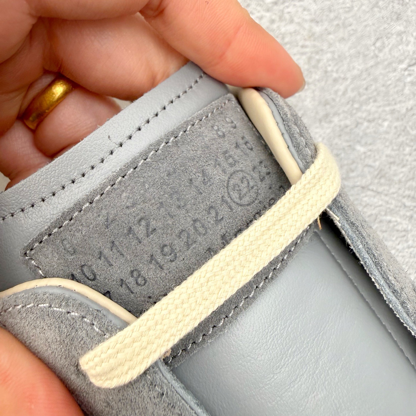 ＃GD广顶 Maison Margiela Calfskin Replica 马吉拉复古低帮时尚德训鞋 