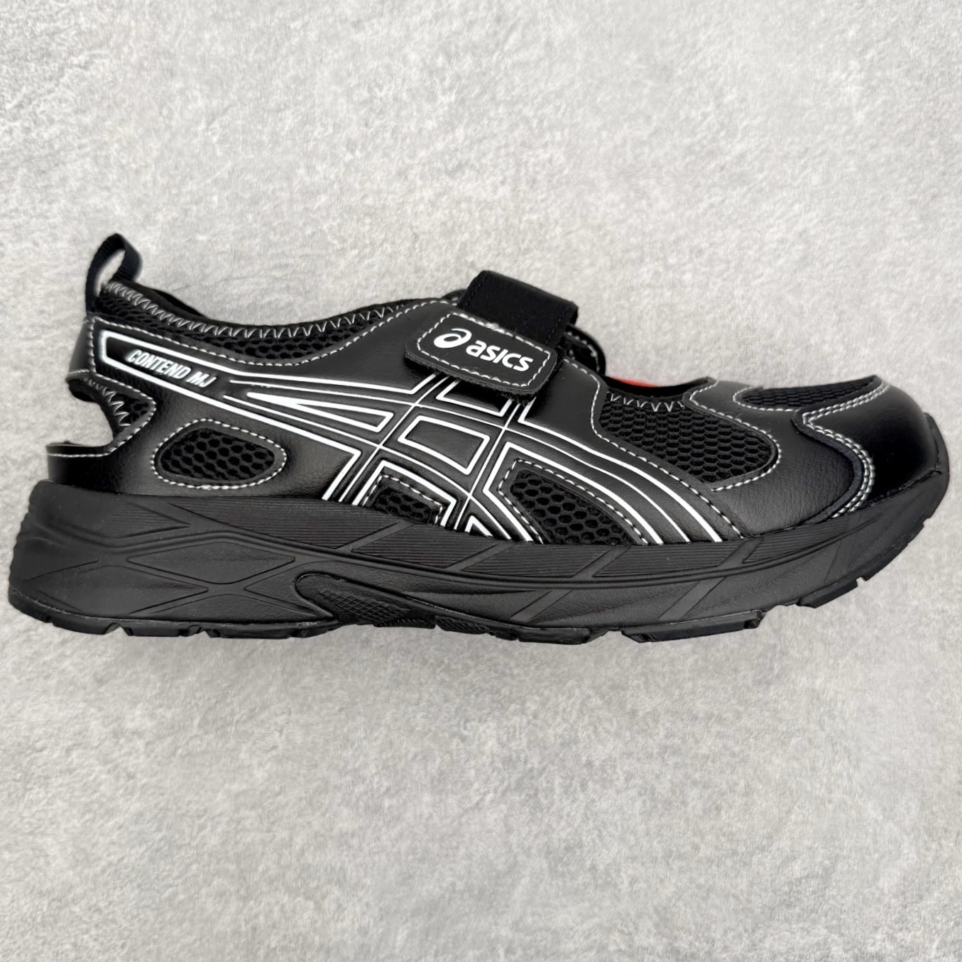 ASICSRUNNING KIDS CONTEND 系列 MJ PS 舒适百搭低帮涉水凉鞋 ASICS（