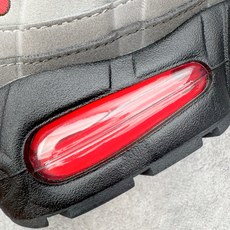 #SF外贸特供 NK Air Max 95 OG 舒适百搭耐磨低帮气垫休闲跑步鞋 男女同款 灰黑红 HM #SF外贸特供 NK Air Max 95 OG 舒适百搭耐磨低帮气垫休闲跑步鞋 男女同款 灰黑红 HM