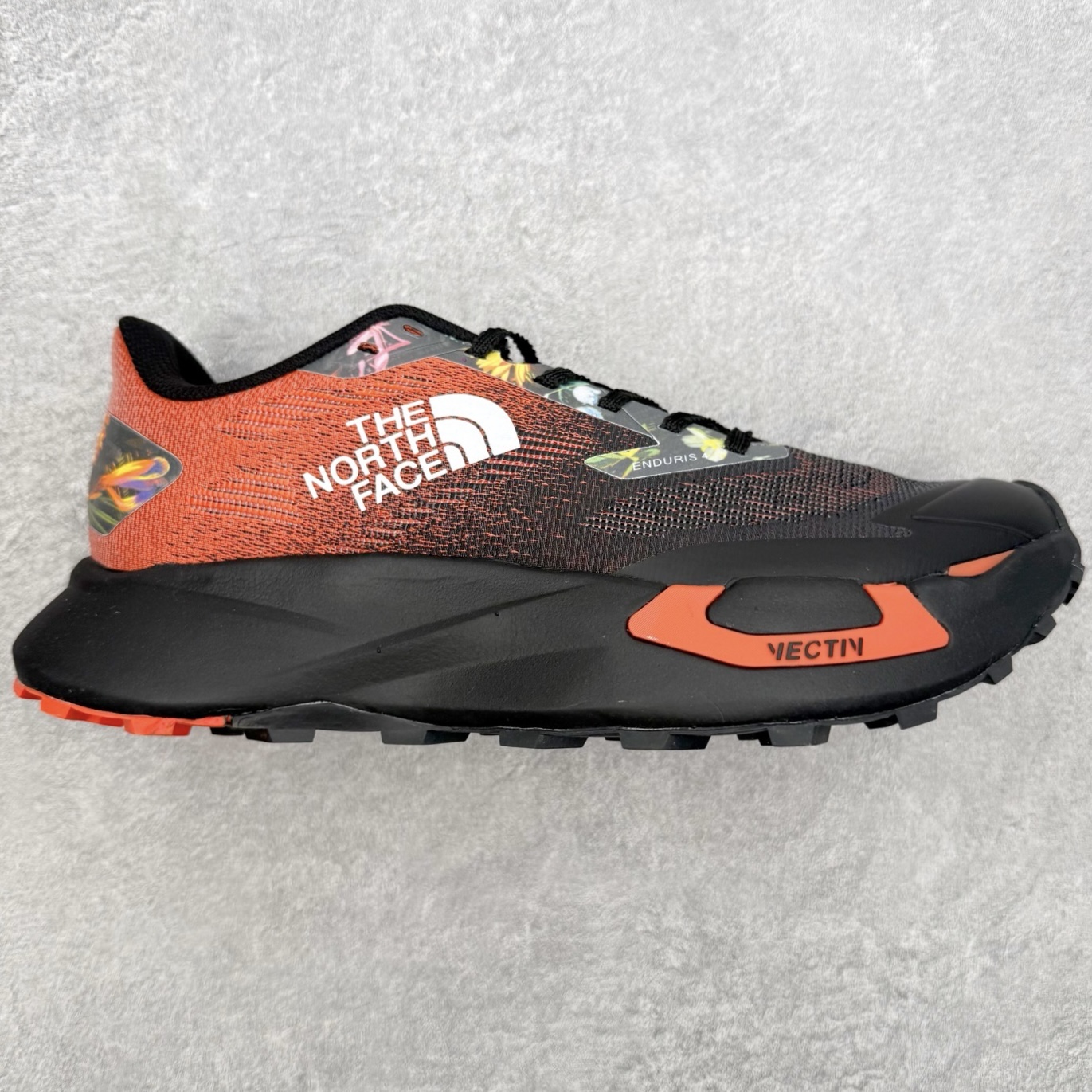 北面THE NORTH FACE Vectiv Enduris 4 体考 系带越野竞速低帮跑步鞋 广东大