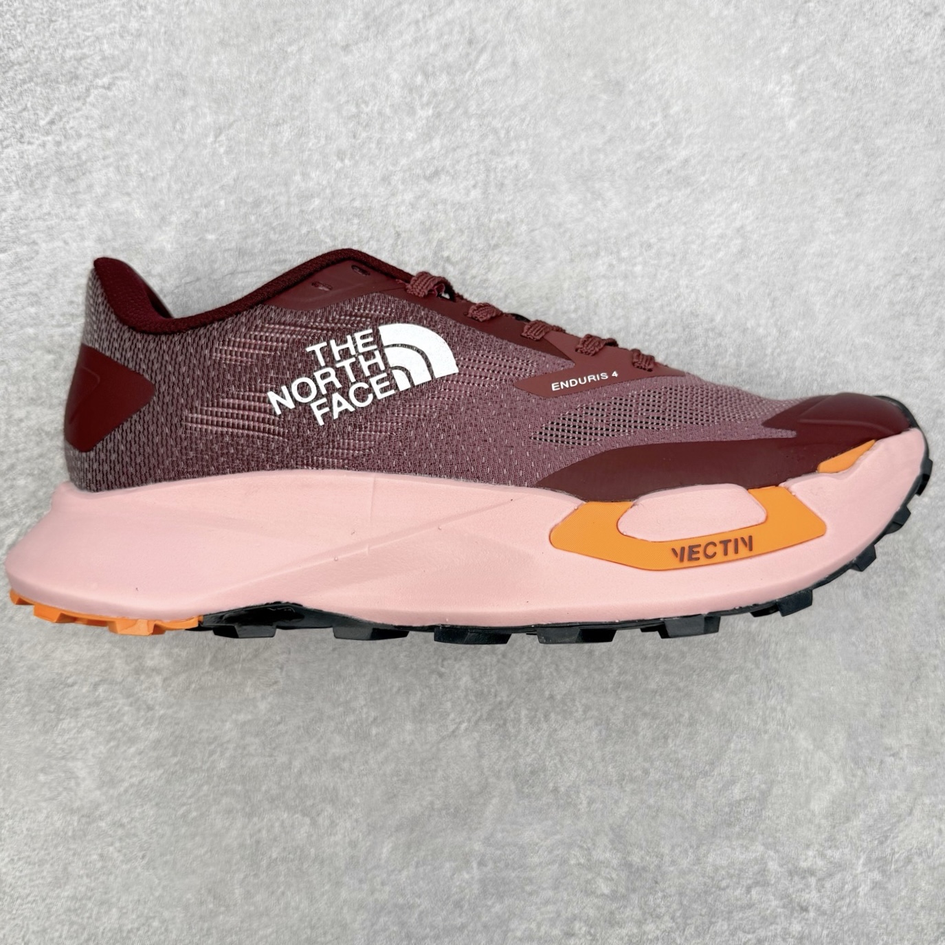 北面THE NORTH FACE Vectiv Enduris 4 体考 系带越野竞速低帮跑步鞋 广东大