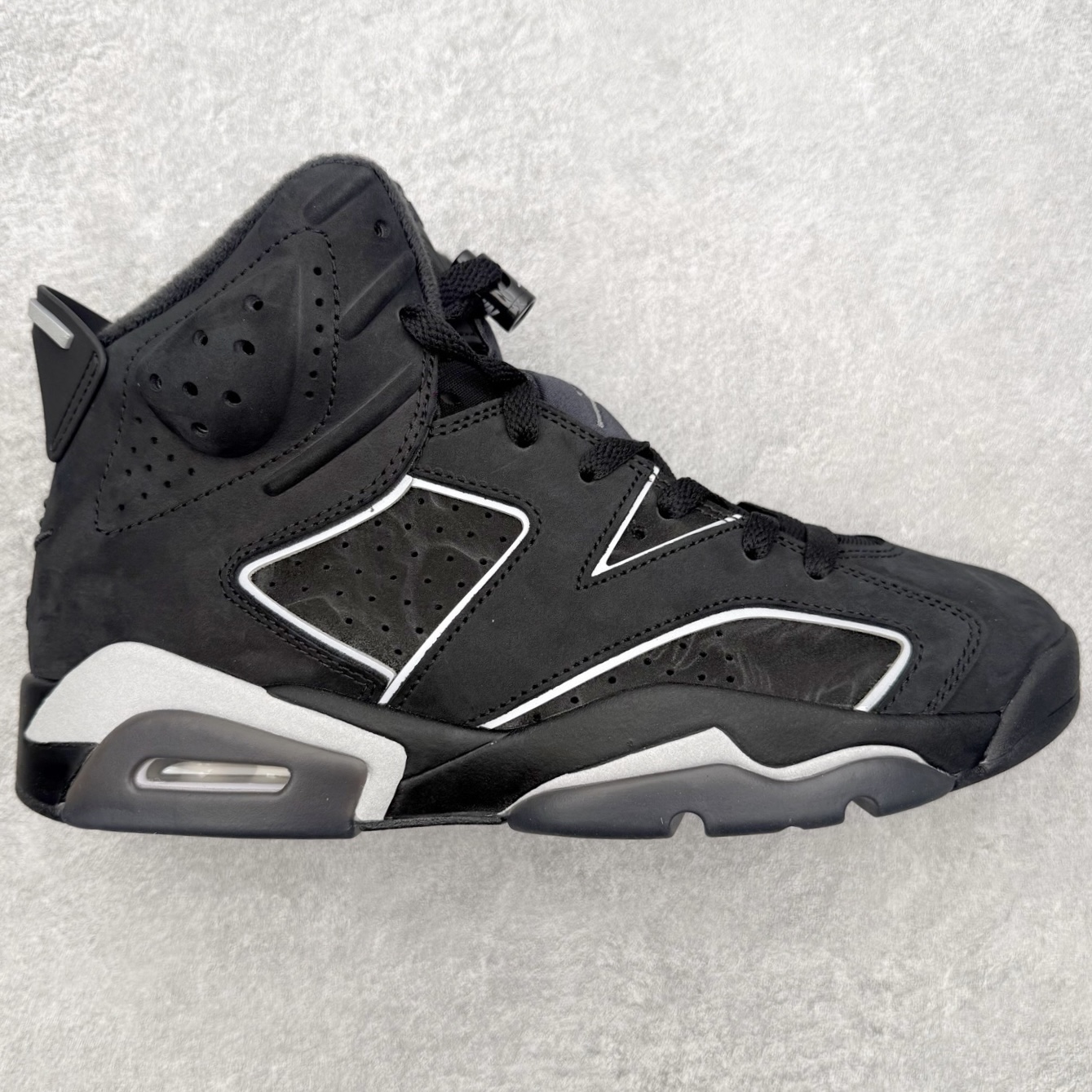 ＃纯原 Air Jordan AJ6 Retro 毕业典礼黑银 IR2266-010 原楦原纸板开发 采
