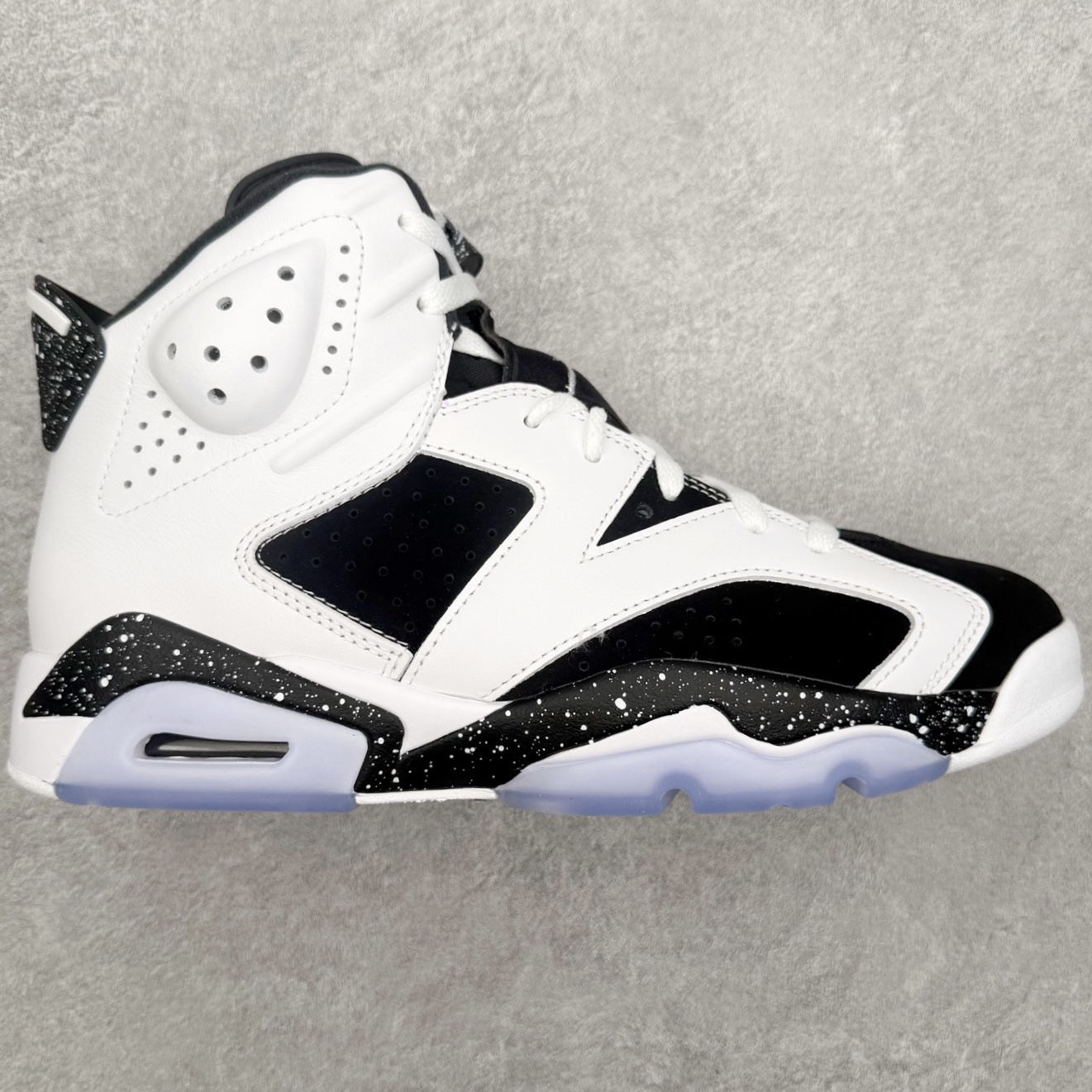 ＃纯原 Air Jordan AJ6 Retro 奥利奥黑白 CT8529-108 原楦原纸板开发 采购