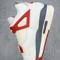#KZ神版 Nigel Sylvester x Jordan Air Jordan AJ4 联名白砖红 #KZ神版 Nigel Sylvester x Jordan Air Jordan AJ4 联名白砖红