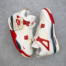 #KZ神版 Nigel Sylvester x Jordan Air Jordan AJ4 联名白砖红 #KZ神版 Nigel Sylvester x Jordan Air Jordan AJ4 联名白砖红