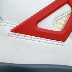 #KZ神版 Nigel Sylvester x Jordan Air Jordan AJ4 联名白砖红 #KZ神版 Nigel Sylvester x Jordan Air Jordan AJ4 联名白砖红