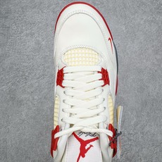 #KZ神版 Nigel Sylvester x Jordan Air Jordan AJ4 联名白砖红 #KZ神版 Nigel Sylvester x Jordan Air Jordan AJ4 联名白砖红