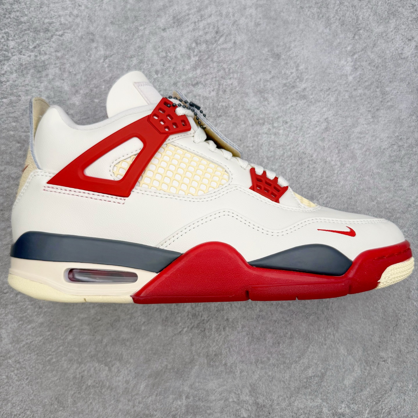＃KZ神版 Nigel Sylvester x Jordan Air Jordan AJ4 联名白砖红 