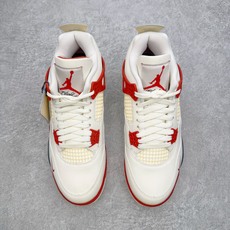 #KZ神版 Nigel Sylvester x Jordan Air Jordan AJ4 联名白砖红 #KZ神版 Nigel Sylvester x Jordan Air Jordan AJ4 联名白砖红